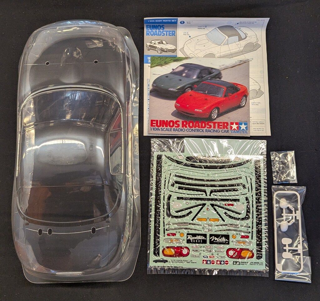 タミヤ 1/10 電動RCカースペアパーツ ユーノスロードスター