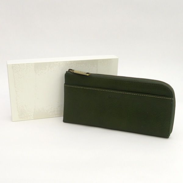 Dakota / ダコタ ◆ラルゴ/L字ファスナー長財布/レザー/グリーン 0035881 【財布/サイフ/ウォレット/wallet/】 レディースファッション【中古】 [0220534325] Dakota（ダコタ） L字ファスナー 長財布 レディース 使いやすい財布