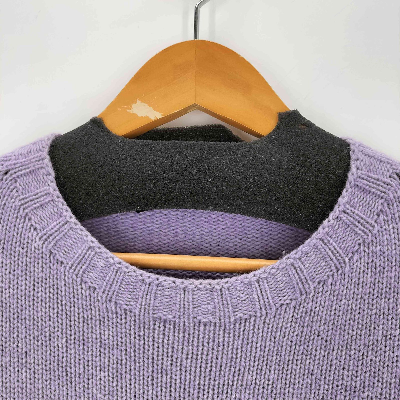 パームエンジェルス Palm Angels バックロゴラムウールニット メンズ L