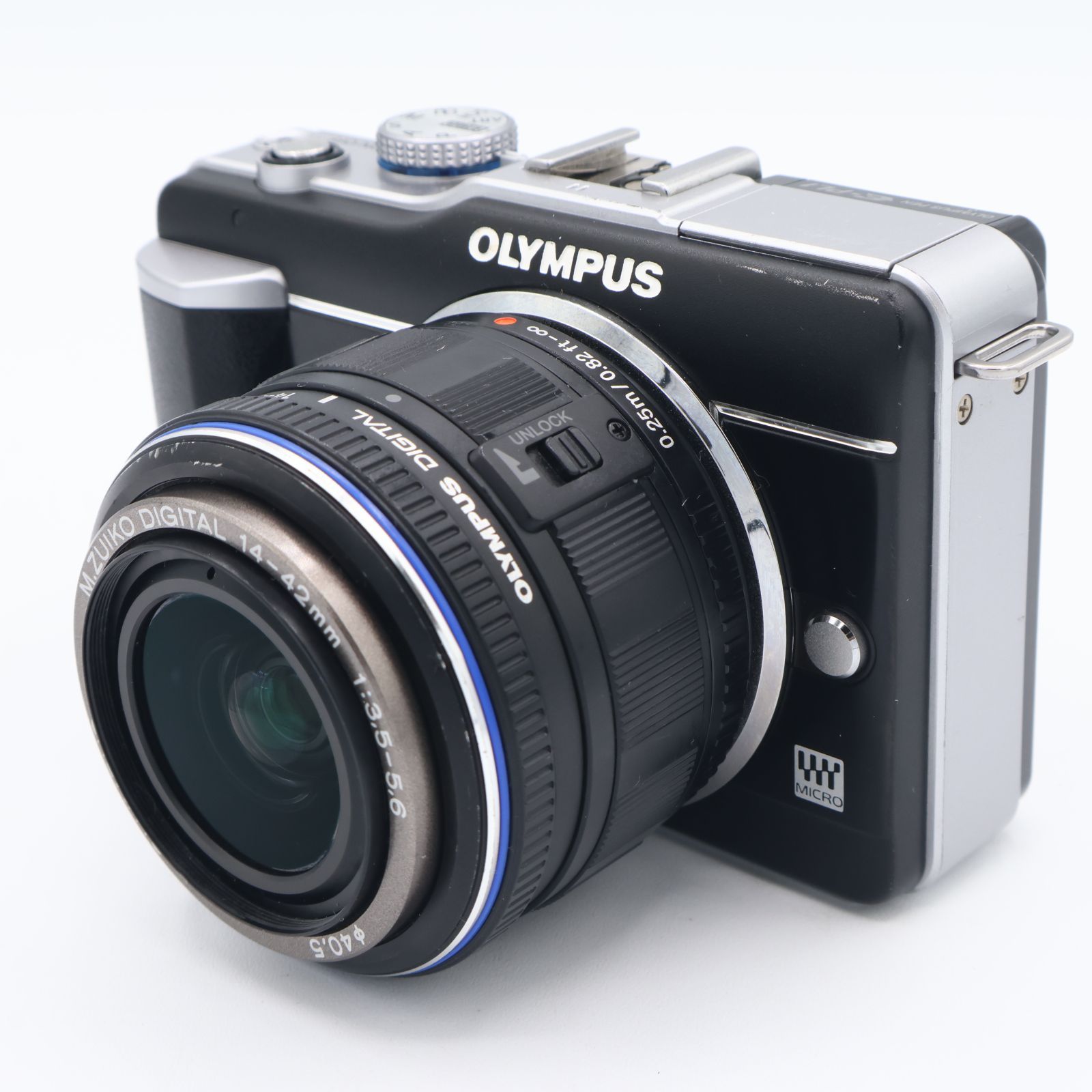 OLYMPUS オリンパス ミラーレス一眼 PEN E-PL1レンズキット ブラック E