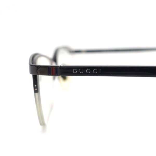 GUCCI / グッチ ■度入りメガネ　チタン　ブラック GG0856 ブランド【サングラス/メガネ/眼鏡】 【中古】 GUCCI / グッチ □度入りメガネ チタン ブラック GG0856 【サングラス