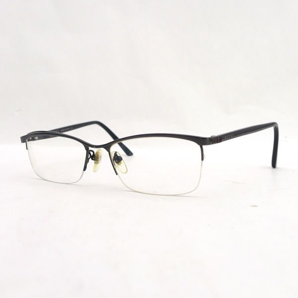 GUCCI グッチ 度入りメガネ チタン ブラック GG0856 サングラス メガネ 眼鏡 ブランド