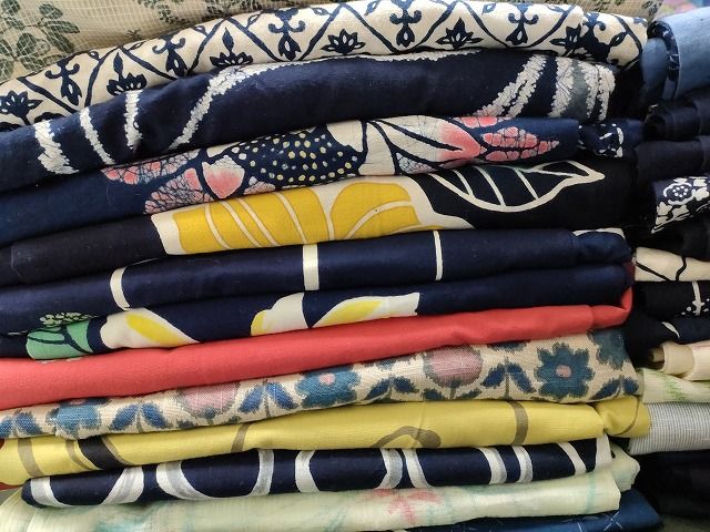 浴衣 まとめて 45点 蜻蛉 花柄 山本寛斎 綿紅梅 しじら織 など 着用 多数 あり ppp 3078