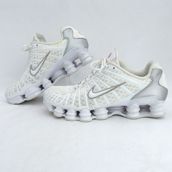 NIKE / ナイキ ◇SHOX TL/ホワイト×シルバー/28.5cm AV3595-100 