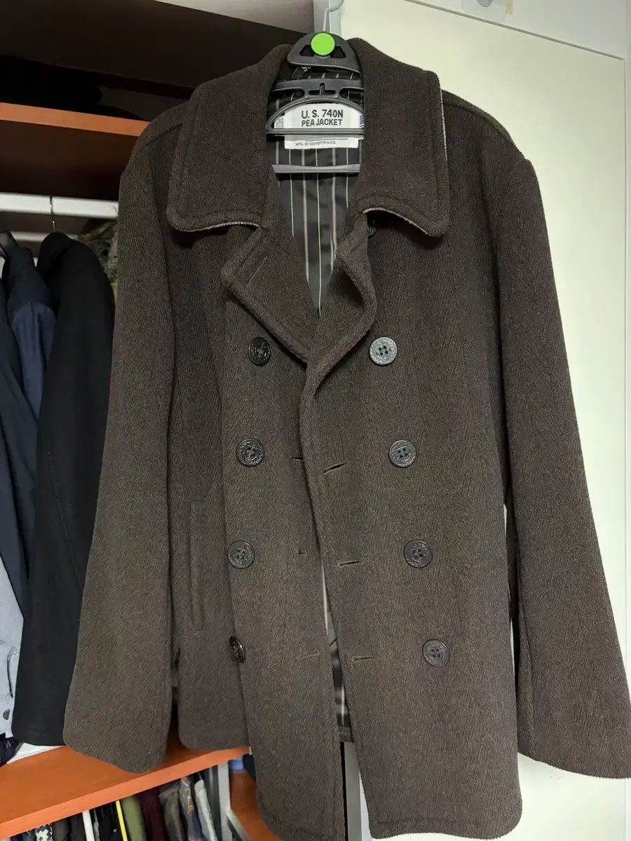 ショート X タケオ キグチ コラボ NYC 740N ピーコート ブラウン 40サイズ