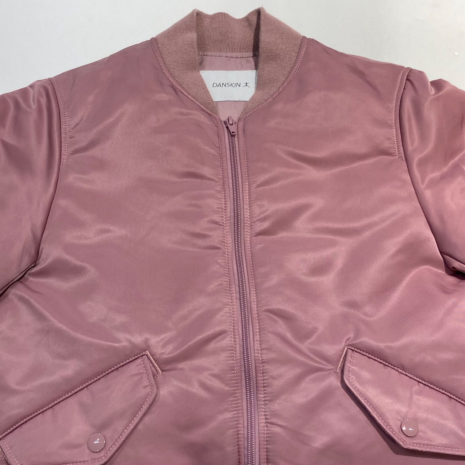 DANSKIN ダンスキン MA1ジャケット 定価¥48.400 ゴールドウィン フリル