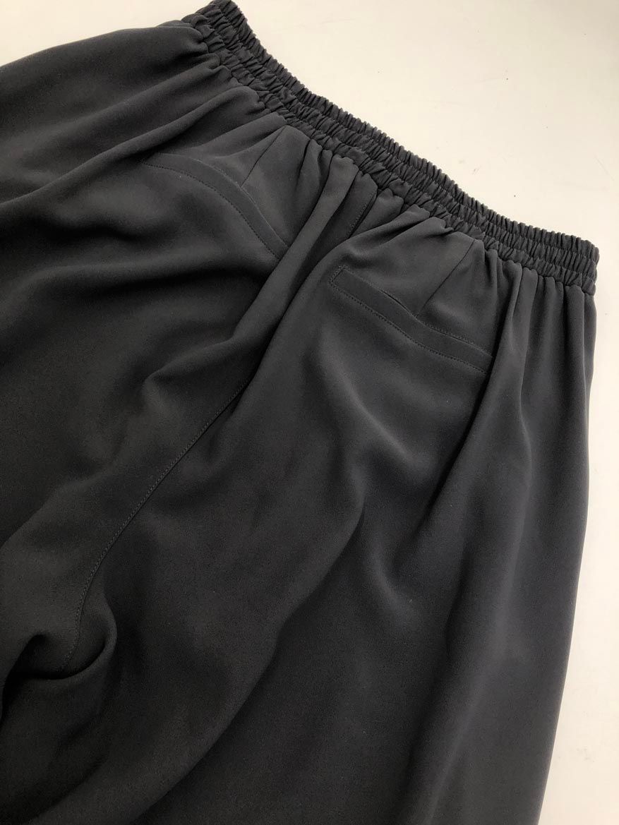 ウォッシャブルタックワイドスラックス パンツ