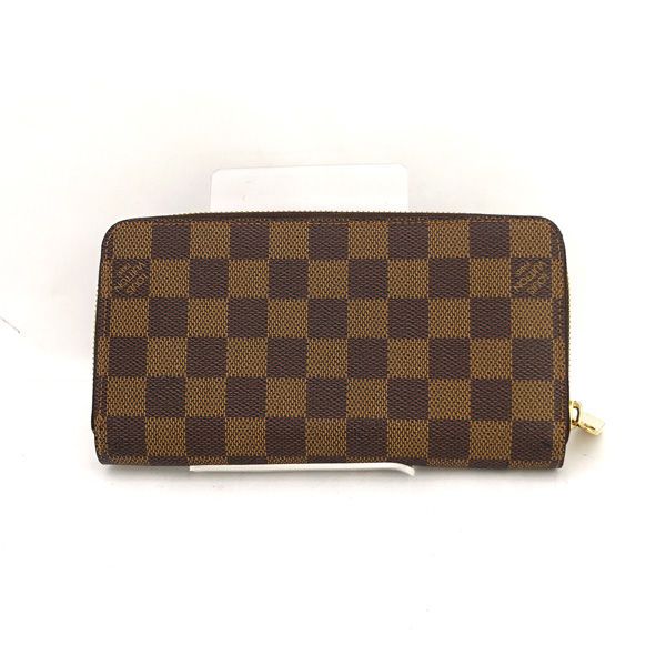 LOUIS VUITTON ルイヴィトン ジッピーウォレット ラウンドファスナー長財布 ダミエ N60015 財布 サイフ ウォレット wallet コイン ブランド