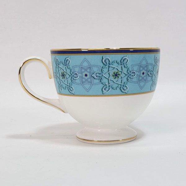 WEDGWOOD ウェッジウッド 洋食器 ウェッジウッド ターコイズジュエル ペアカップ-ソーサー＆プレート 37943 すまい 雑貨 西洋磁器 ギフト