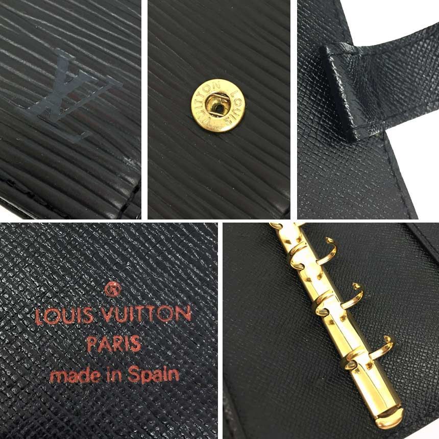 LOUIS VUITTON ルイヴィトン エピ アジェンダPM 手帳カバー ノワール ブラック 黒 aq11673 WWW_OPDRERGINERDOGAN_COM