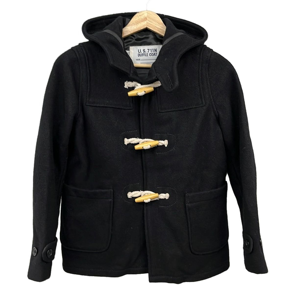 schott(ショット) ダッフルコート サイズ14 XL レディース美品 - 黒