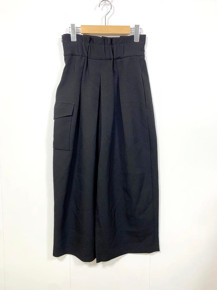 FREY フレイ F 23 AW-SK-001-2 定価19800円 イージーコクーン スカート sizeM 黒 レディース