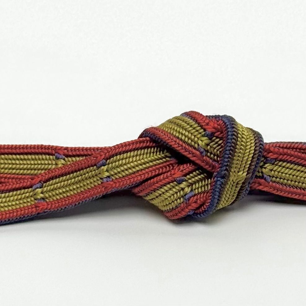 帯締め 和小物さくら 綾竹組 竹節リバーシブル 0079