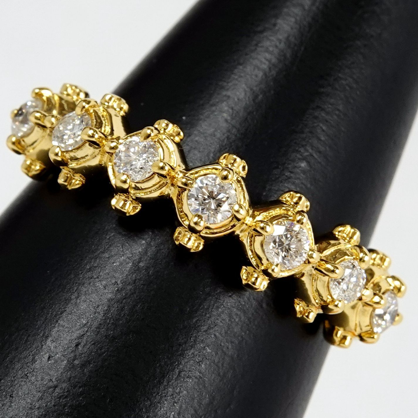 AHKAH アーカー ダイヤモンド 0.25ct リング K18YG 10.5号