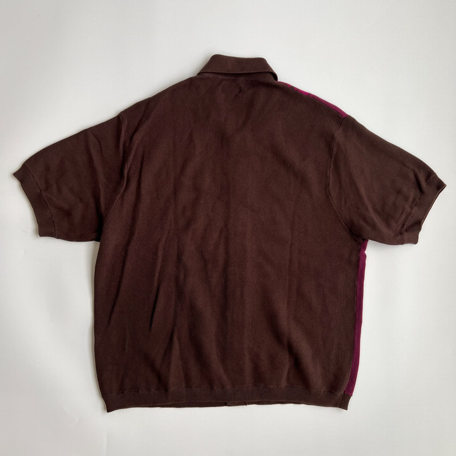 Supreme / ポロシャツ/M/コットン/PUP Supreme (シュプリーム) ストライプ ボタンアップ ポロ コットンニット