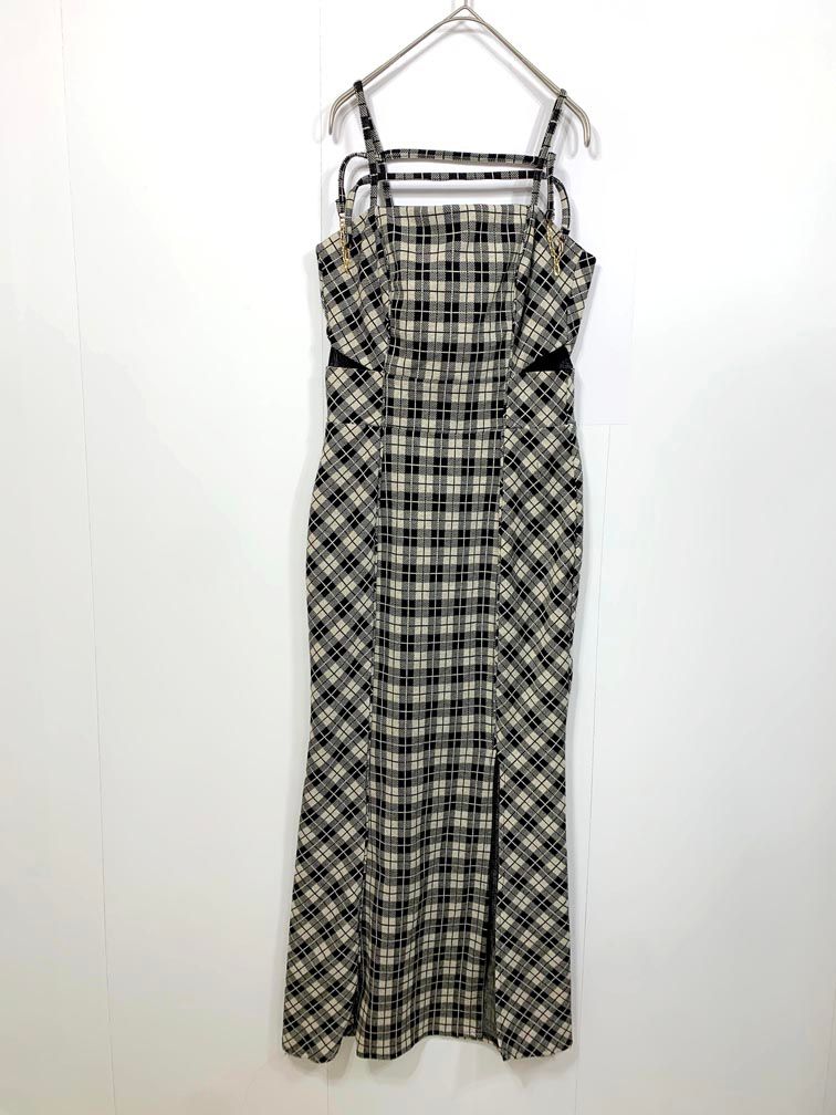 LIP SERVICE リップサービス 000453250050 サイドシアーマーメイドキャミ ワンピース sizeM ベージュ レディース