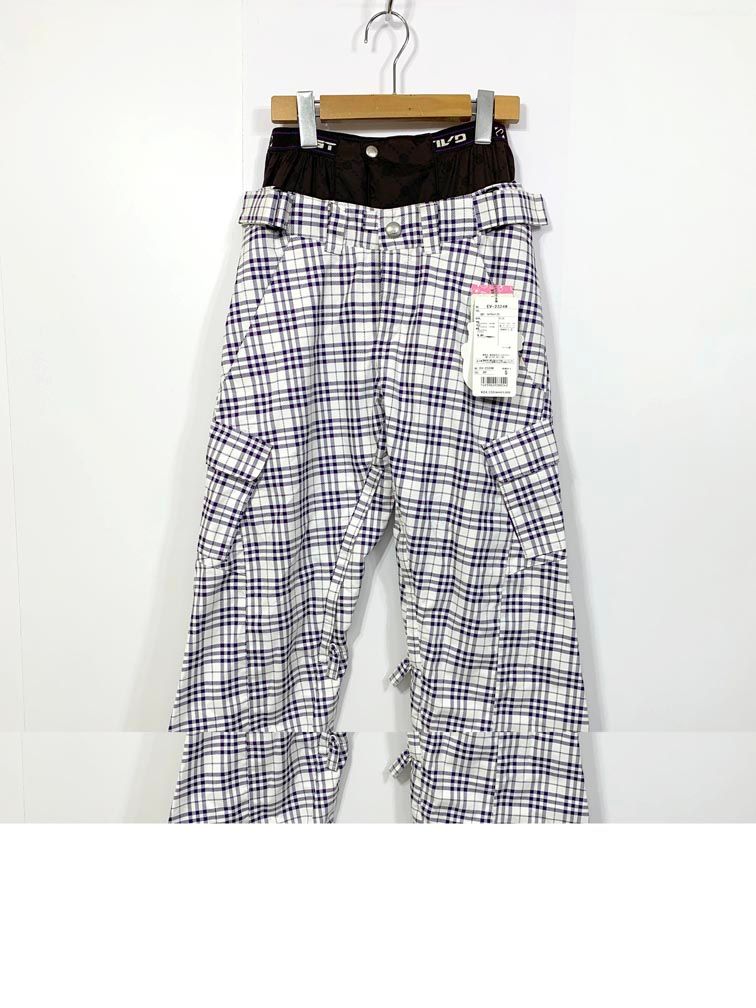 ESTIVO エスティボ 定価24150円 ウェア スノボ スキー パンツ sizeS 紫 メンズ