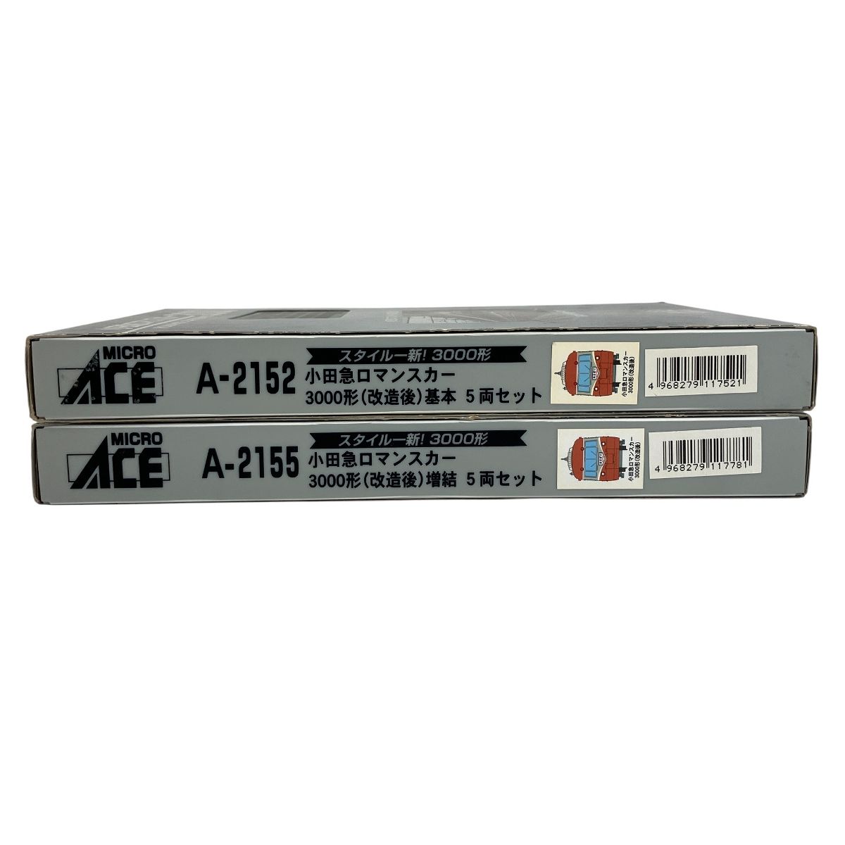 MICRO ACE A-2152 A-2155 小田急ロマンスカー3000形 (改造後) 基本増結