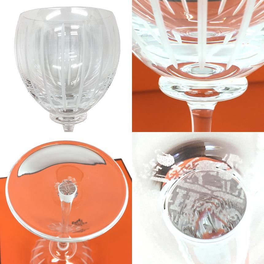 HERMES エルメス ファンファーレ ワイングラス ペア 2客セット aq11700 WWW_OPDRERGINERDOGAN_COM