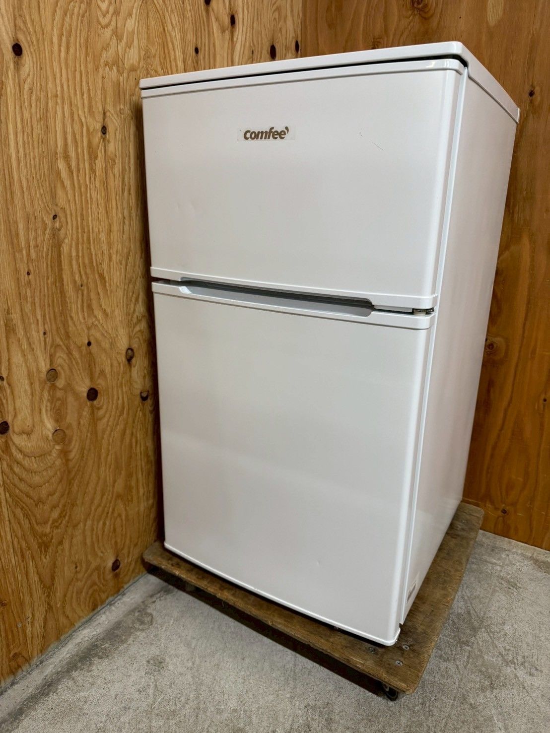 高年式 大阪 3か月保障付き 冷蔵庫 コンフィー 2ドア RCT 90 WH E SR 158