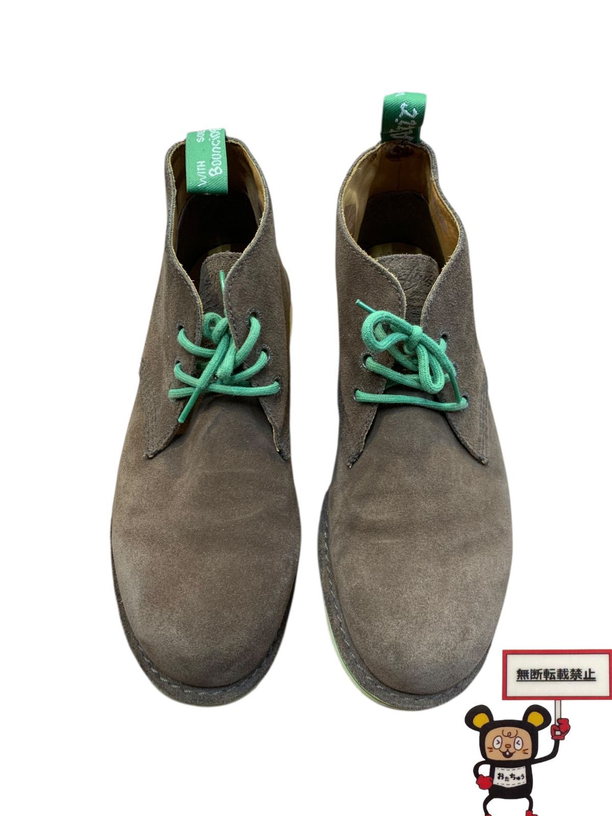 78.stussy x Dr.martens tyler スウェードチャッカブーツ 店舗併売品
