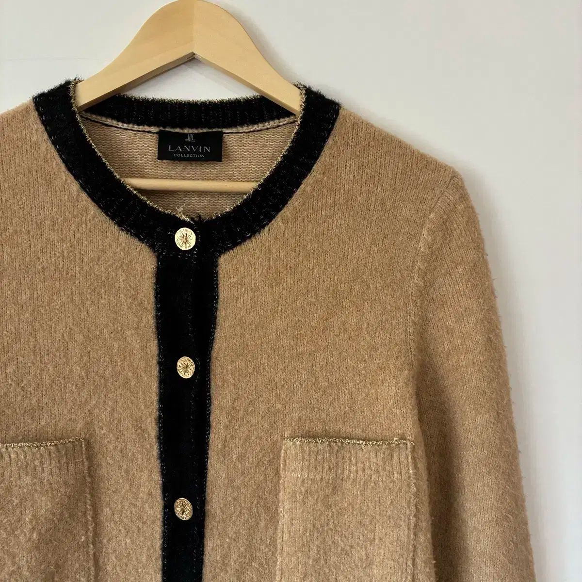 1412 ランバン ロング カーディガン ワンピース