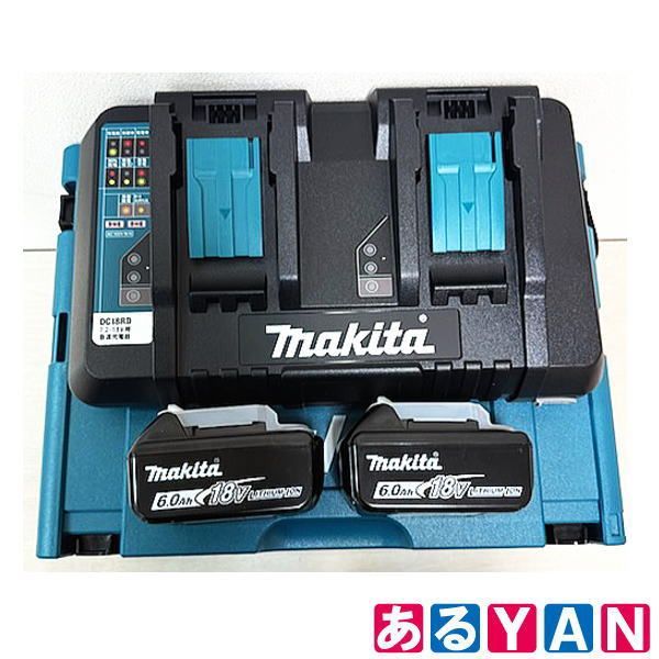 展示未使用品) マキタ パワーソースキット1 A-61226(18V・6.0Ah×2・
