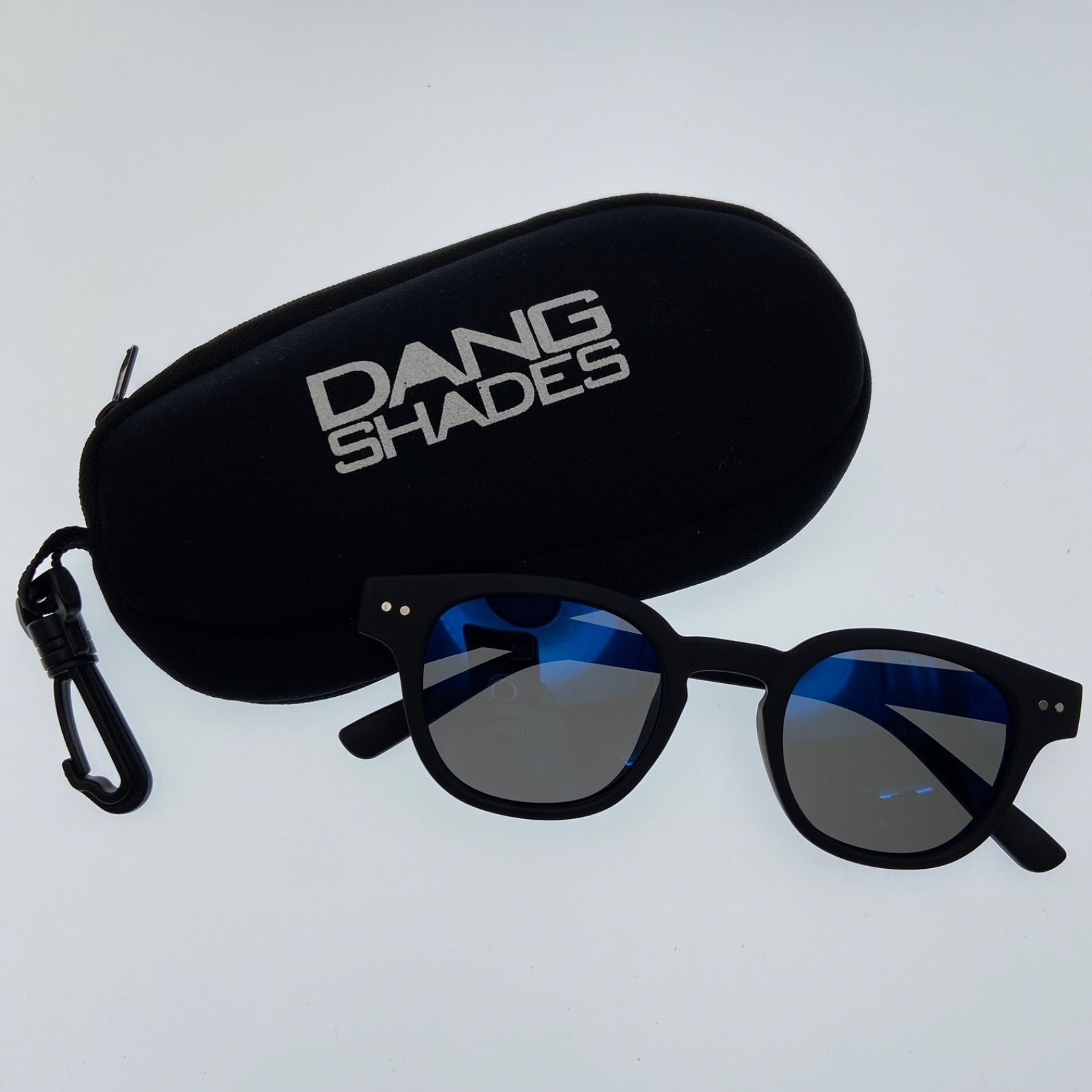 Kinashi cycle×DANG SHADES キナシサイクル サングラス ブラック ケース付き ME81-2855