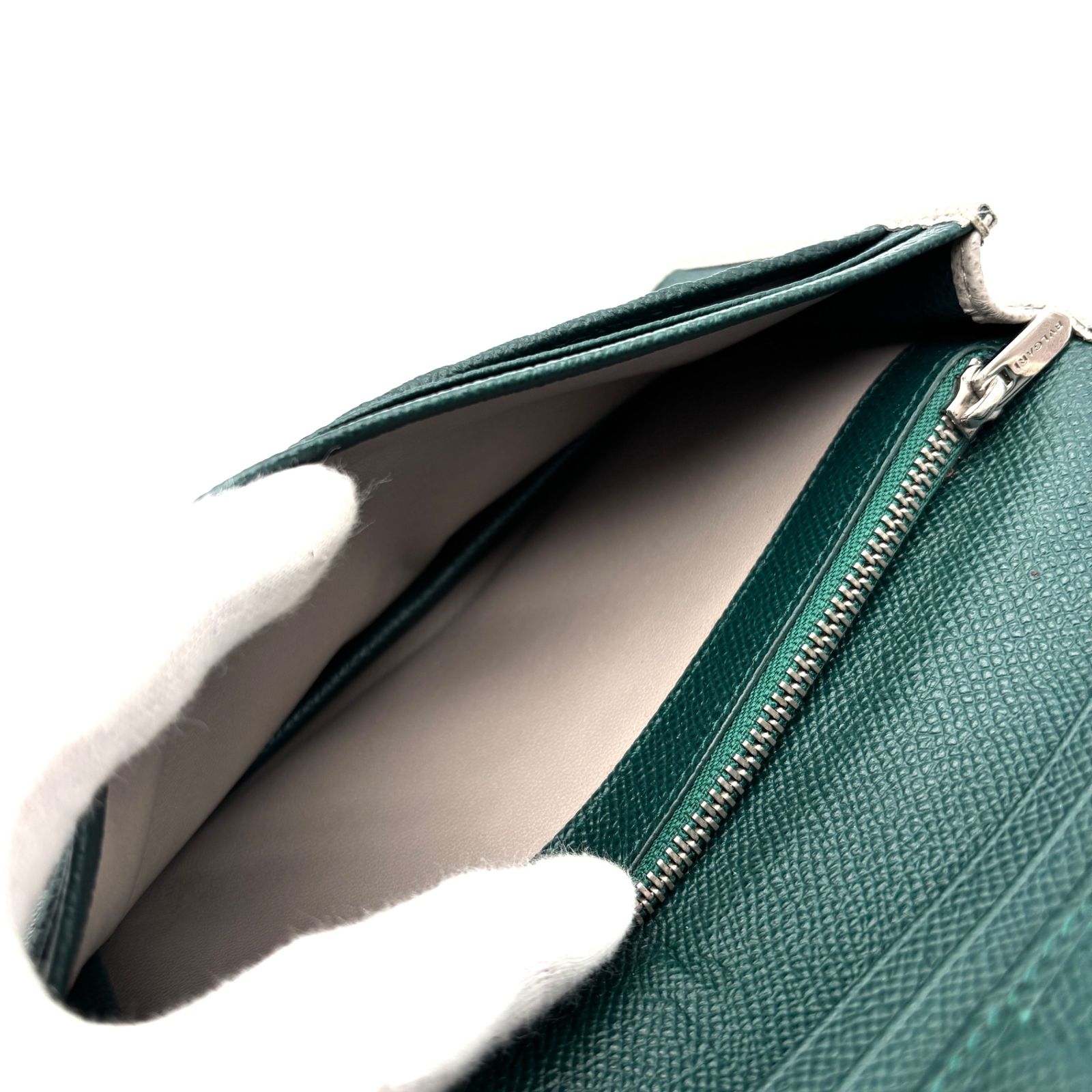 極美品 BVLGARI ブルガリ マン 長財布 2024 ビーゼロワン ストーン