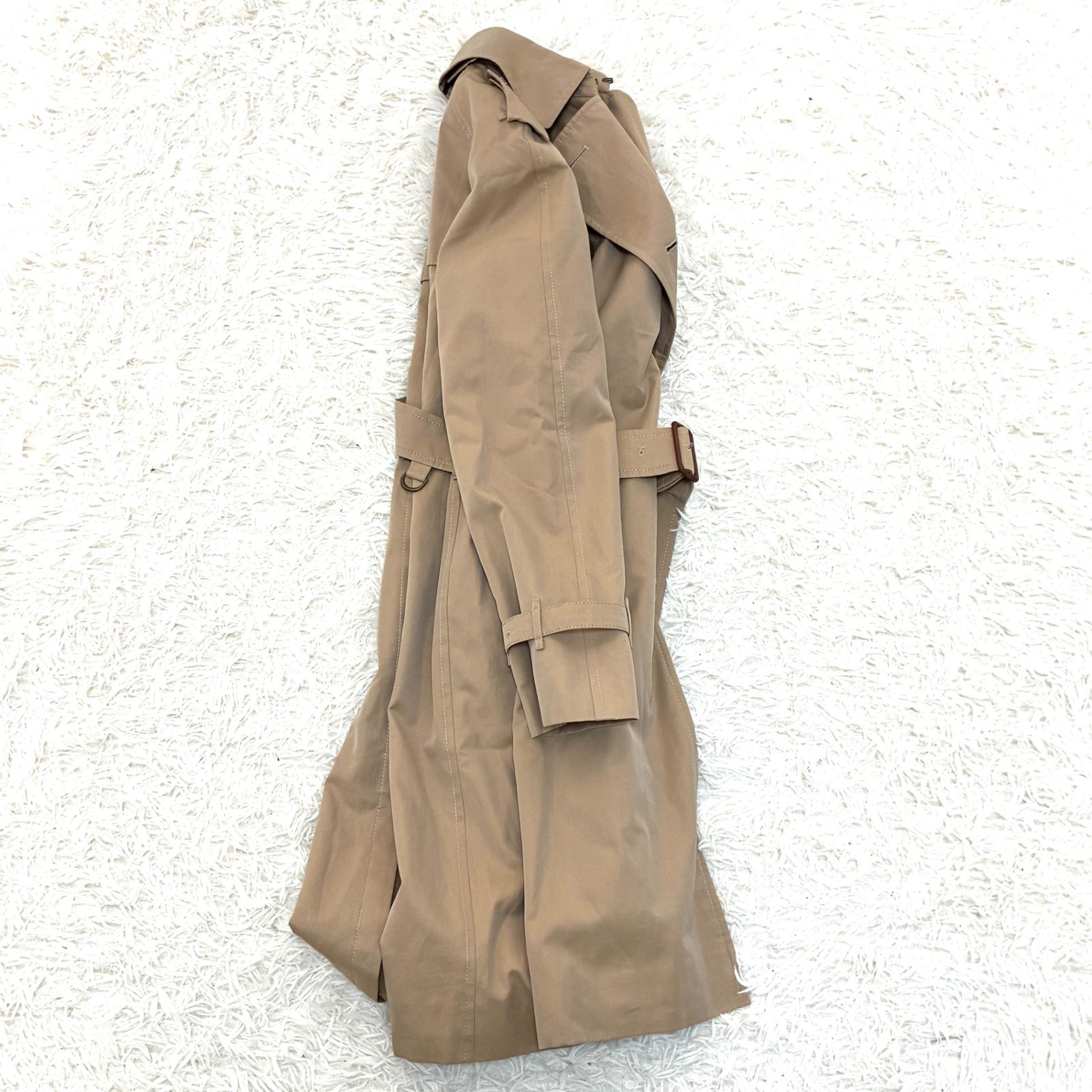 美品 バーバリー トレンチコート サイズM相当 ノバチェック ベージュ 美品 BURBERRY バーバリー トレンチコート ノバチェック ベルト 美