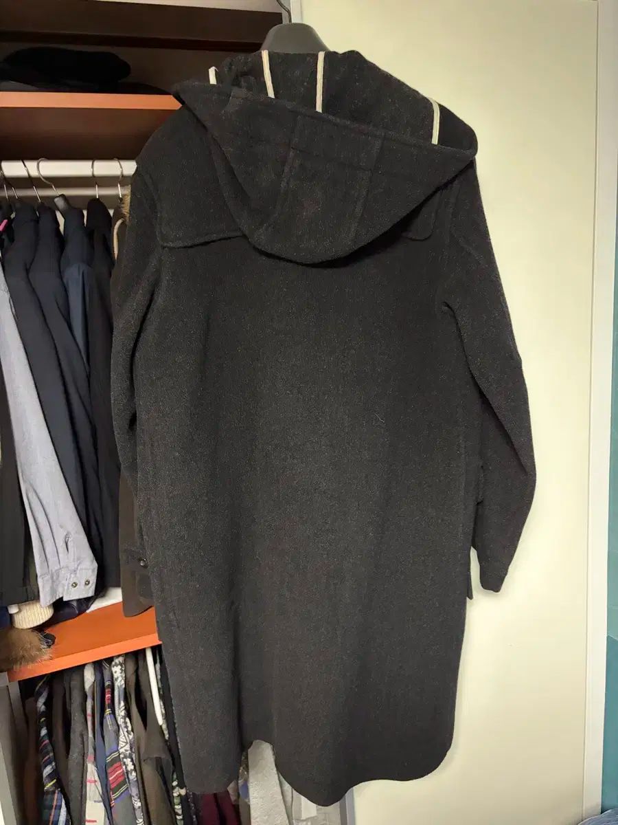 タケオキグチ トグルボタン ブラック ダッフルコート L サイズ