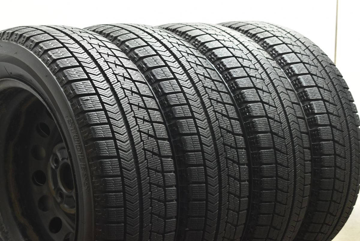 バリ溝】トヨタ アクア 純正 15in 5.5J+45 PCD100 ブリヂストン