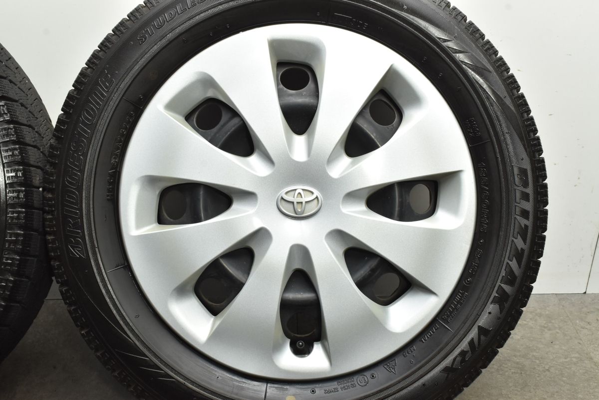 バリ溝】トヨタ アクア 純正 15in 5.5J+45 PCD100 ブリヂストン