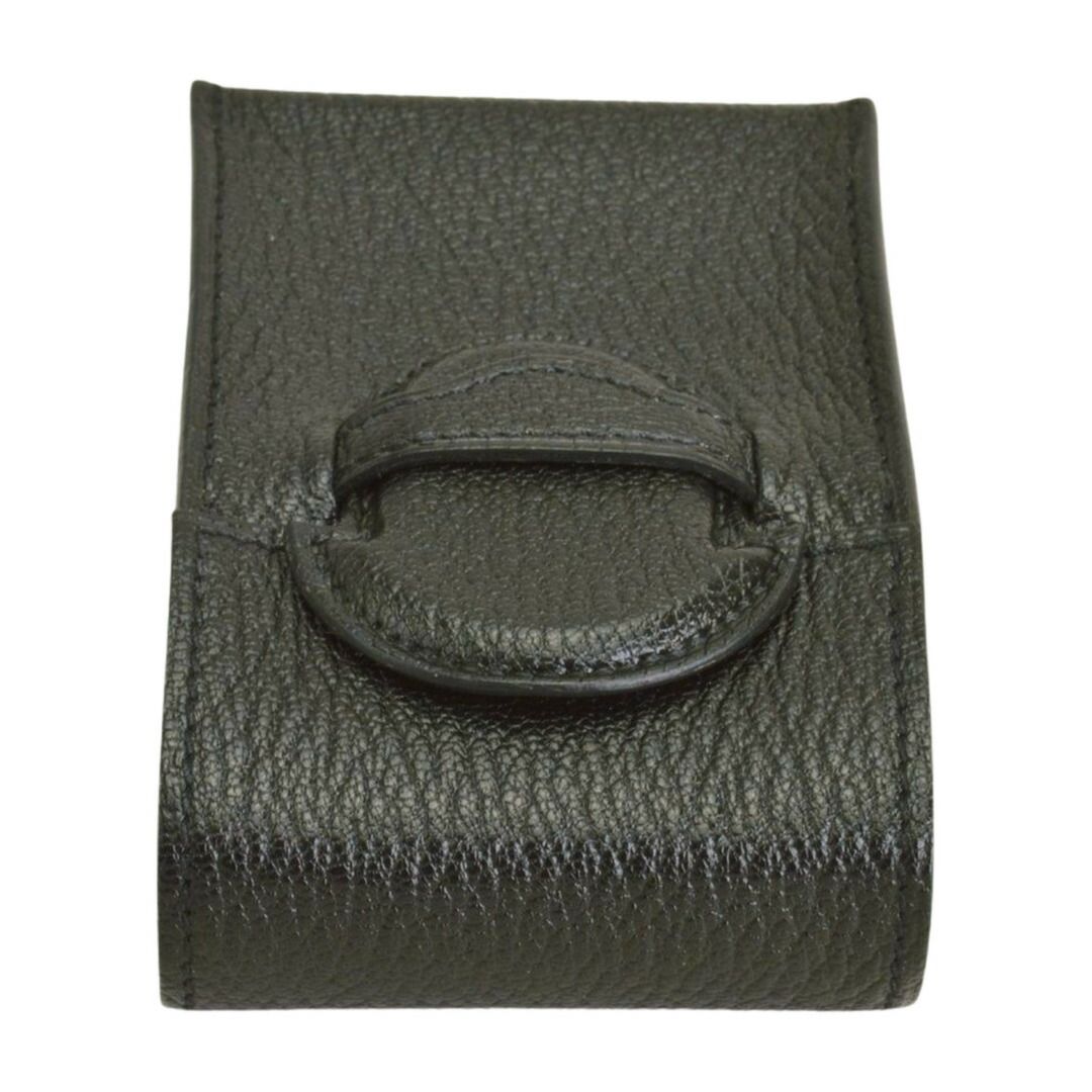 HERMÈS エルメス レザー シガーケース 2本用 ブラック HERMÈS エルメス レザー シガーケース 2本用 ブラック シガレット