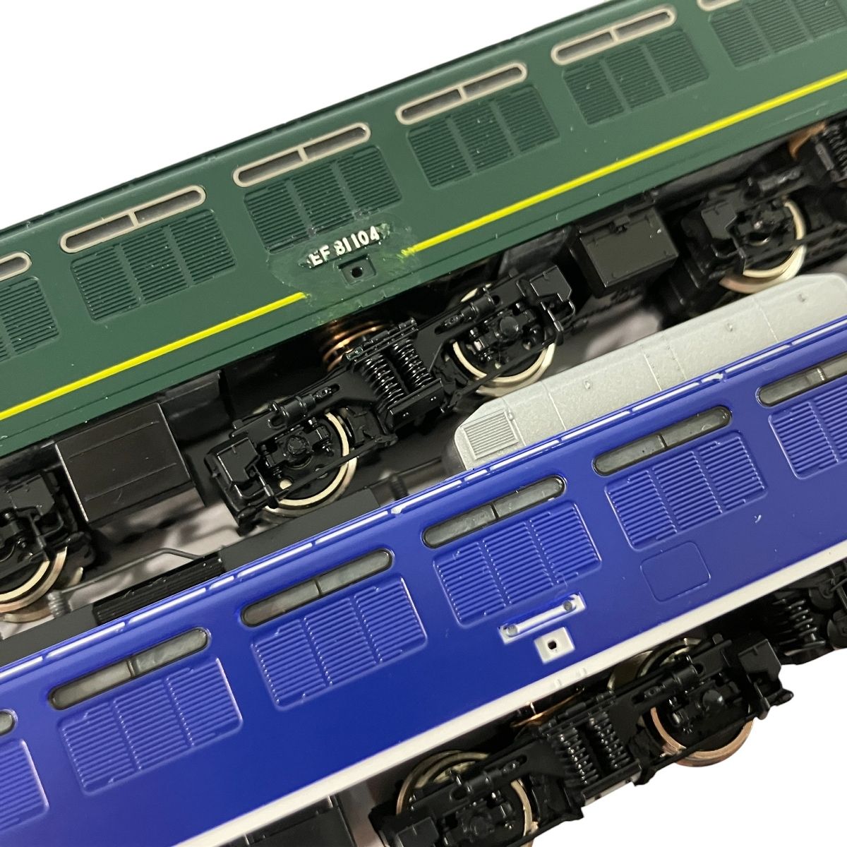 TOMIX 2134/2141 EF81形 電気機関車 トワイライト色 カシオペア色 2両