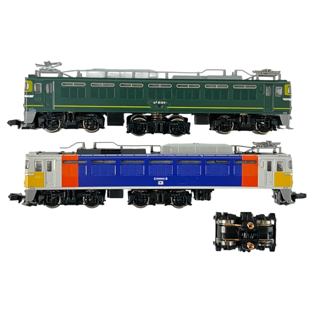 TOMIX 2134/2141 EF81形 電気機関車 トワイライト色 カシオペア色 2両