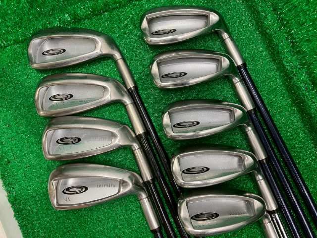 188 アイアンセット マグレガー マックテックNVG NV3 トリプルアクションプラス 9本セット S 24 和歌山
