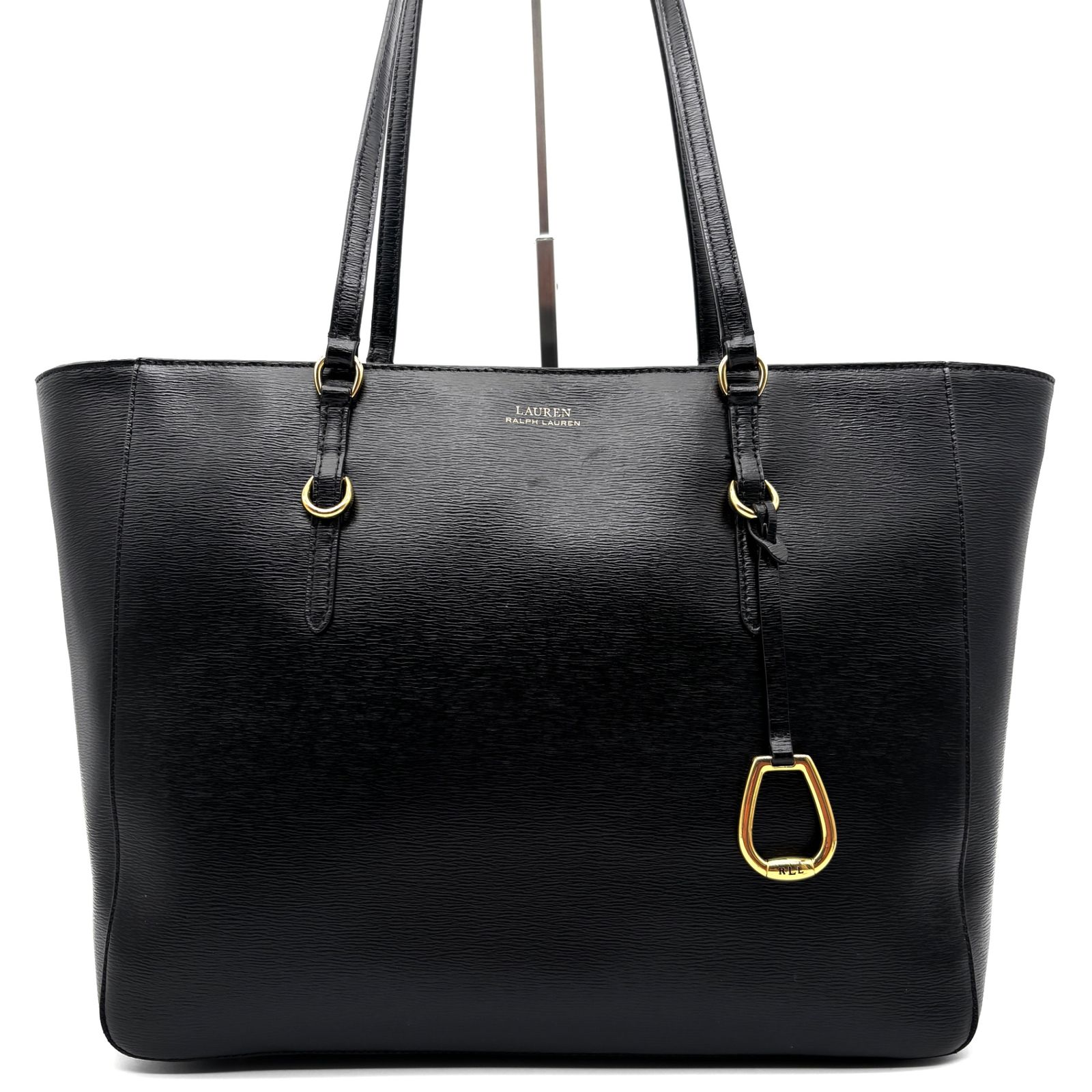 美品 LAURENRALPH LAUREN ローレンラルフローレン トートバッグ レザー