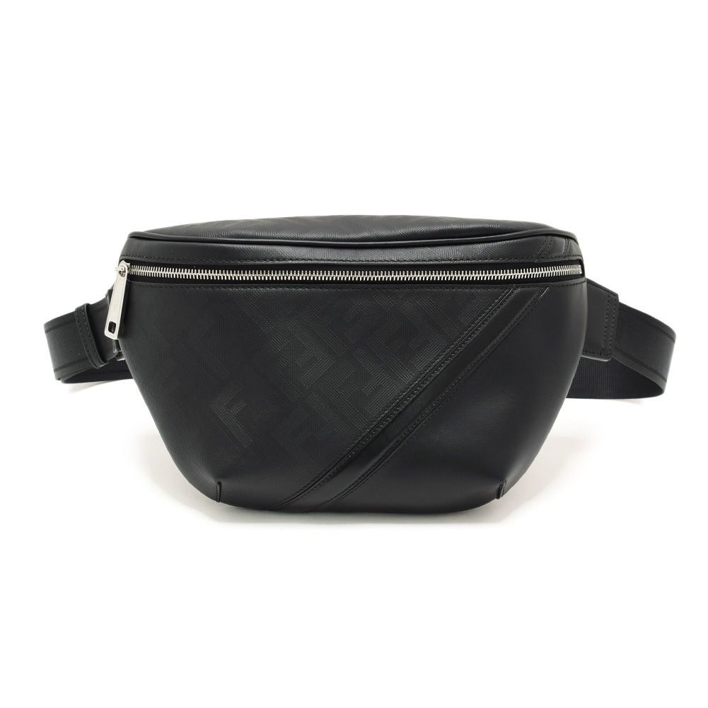 FENDI フェンディ ベルトバッグ 7VA562-APDO-F0GXN ブラック系 メンズ ボディバッグ ポーチ FENDI FF BELT BAG