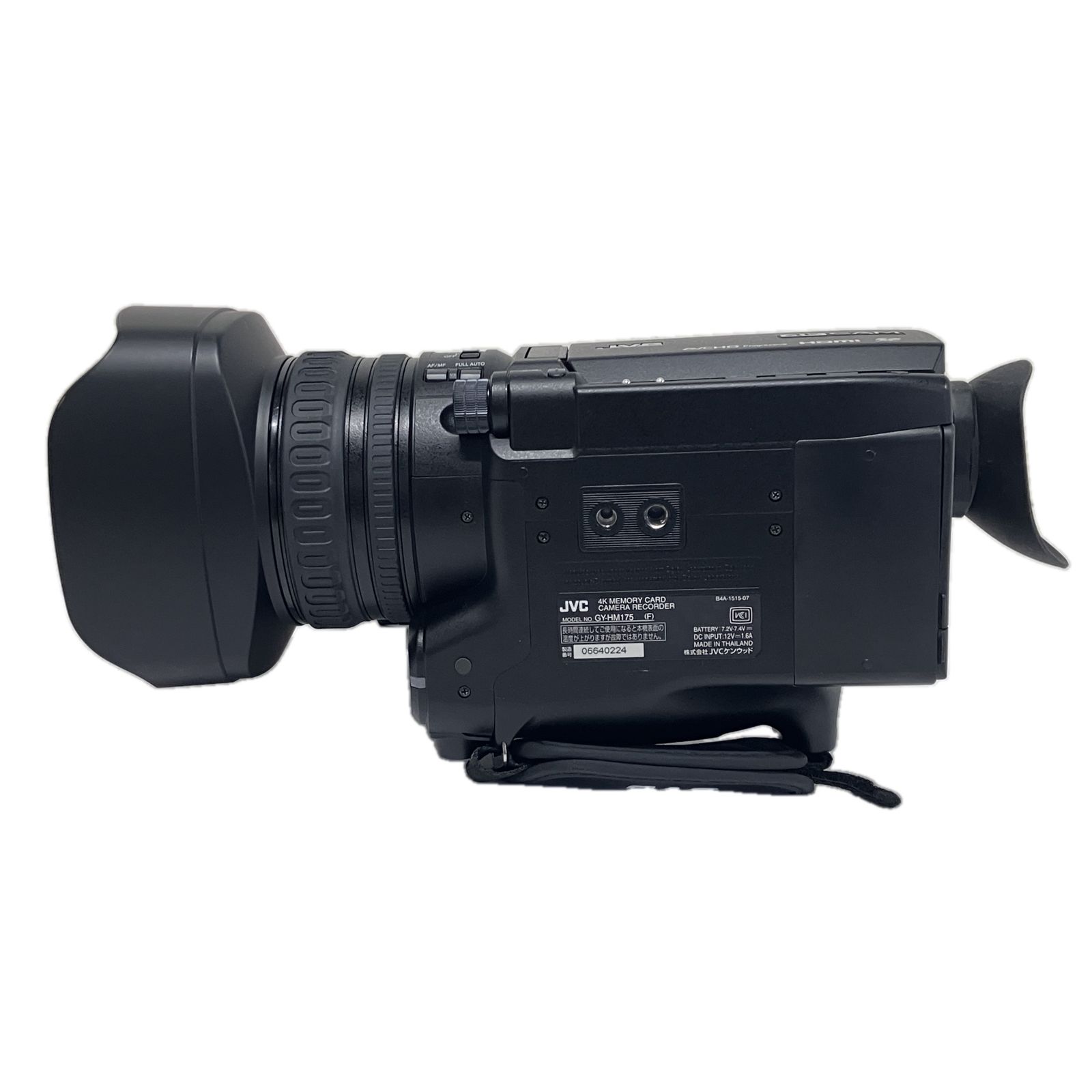  JVC GY HM 175 4 K カメラレコーダー SDI XLR F 1 2 業務用 ビデオカメラ 良好 業務用ビデオカメラ本体 ビデオカメラ