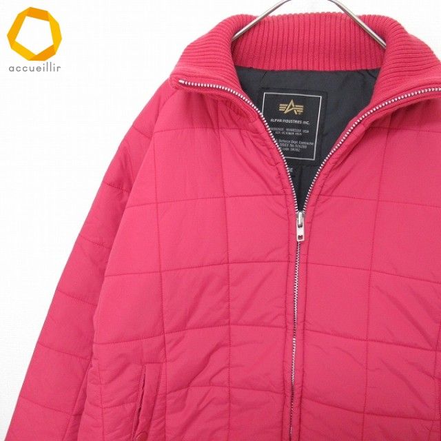 アルファインダストリーズ ALPHA INDUSTRIES キルティングブルゾン ジャケット メンズ w938249