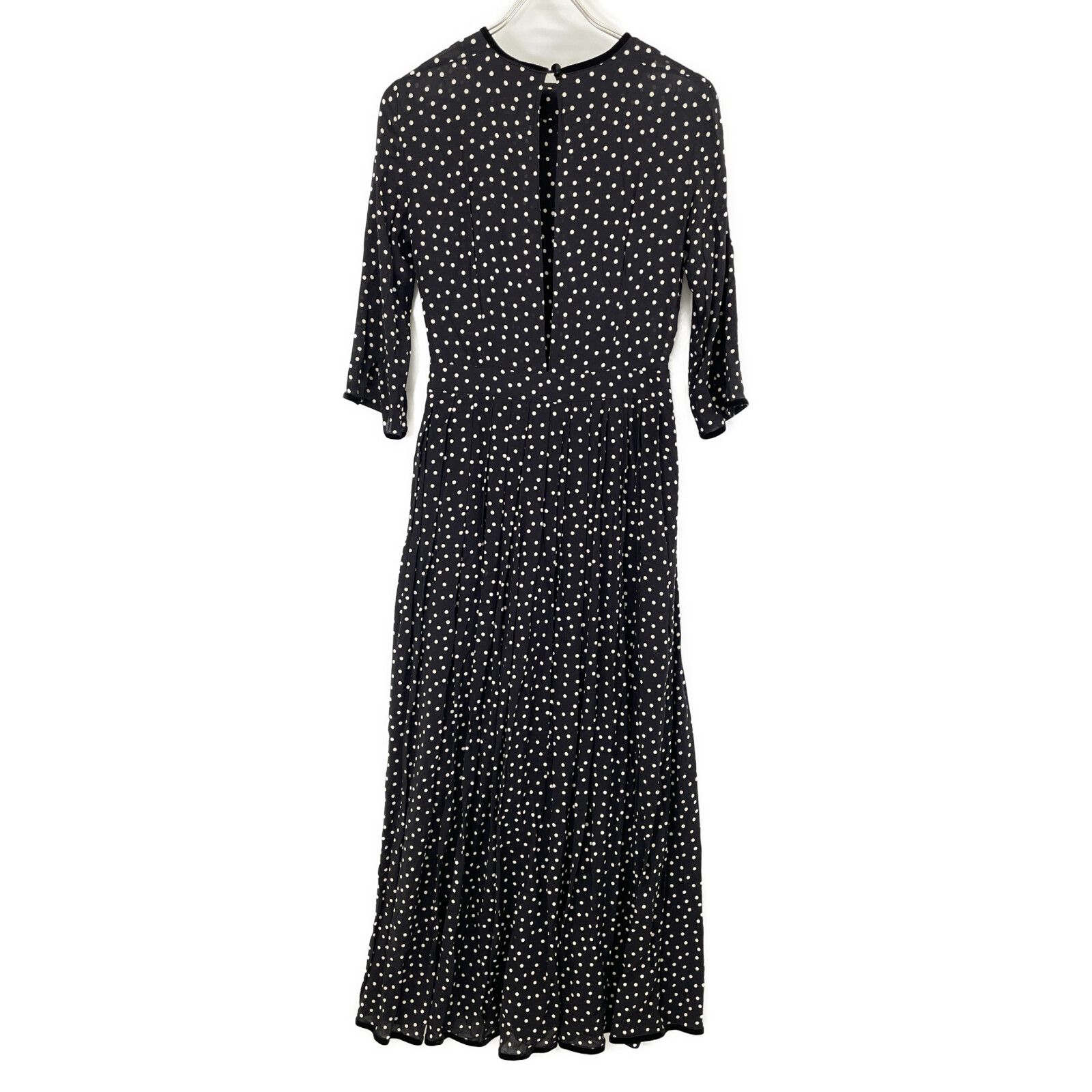  SINME シンメ K 10-2 ﾌﾞﾗｯｸ ﾎﾟﾙｶﾄﾞｯﾄﾏｷｼﾜﾝﾋﾟｰｽ S その他 ワンピース