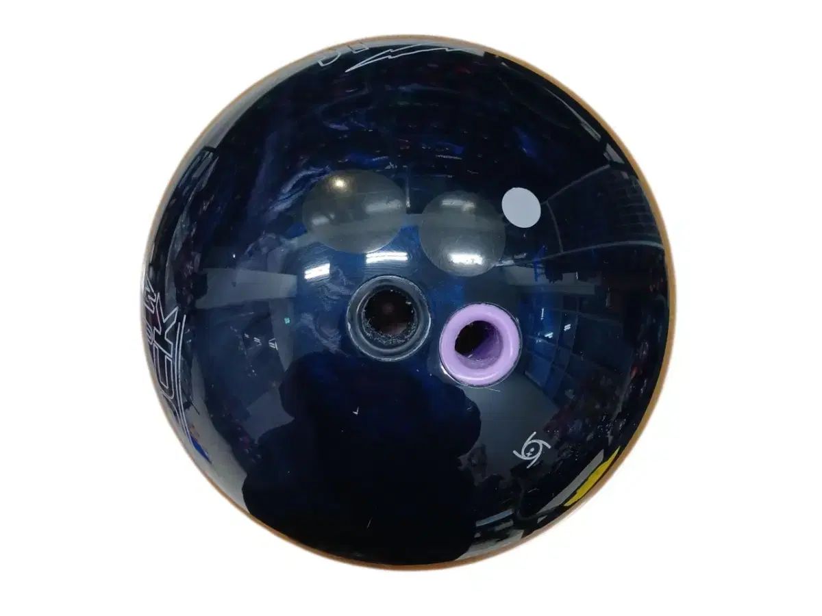 ボーリングボール 完 14 p ツーフィンガー シャドウロック