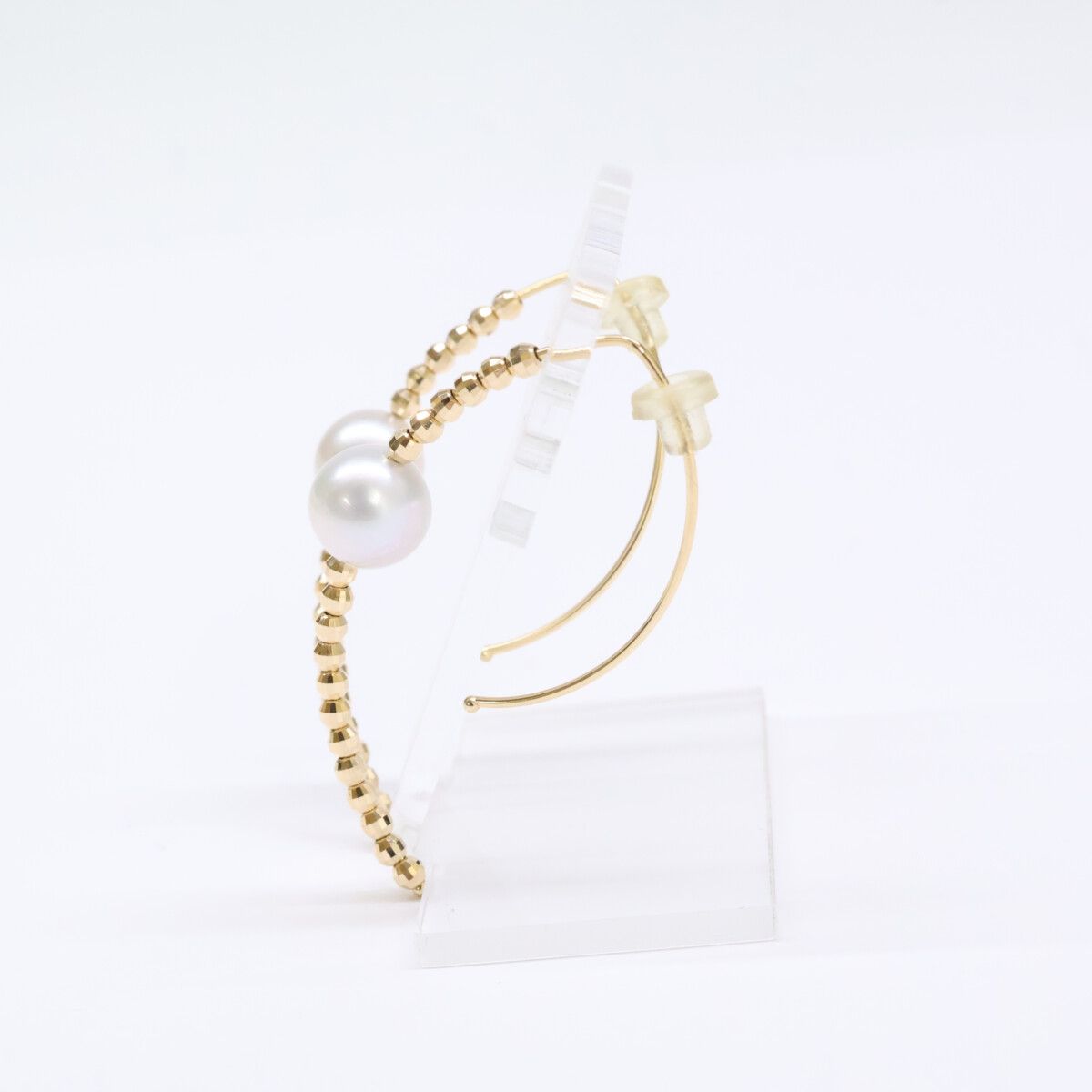 MIZUKI ミズキ K 14 アコヤパール バナナフープ