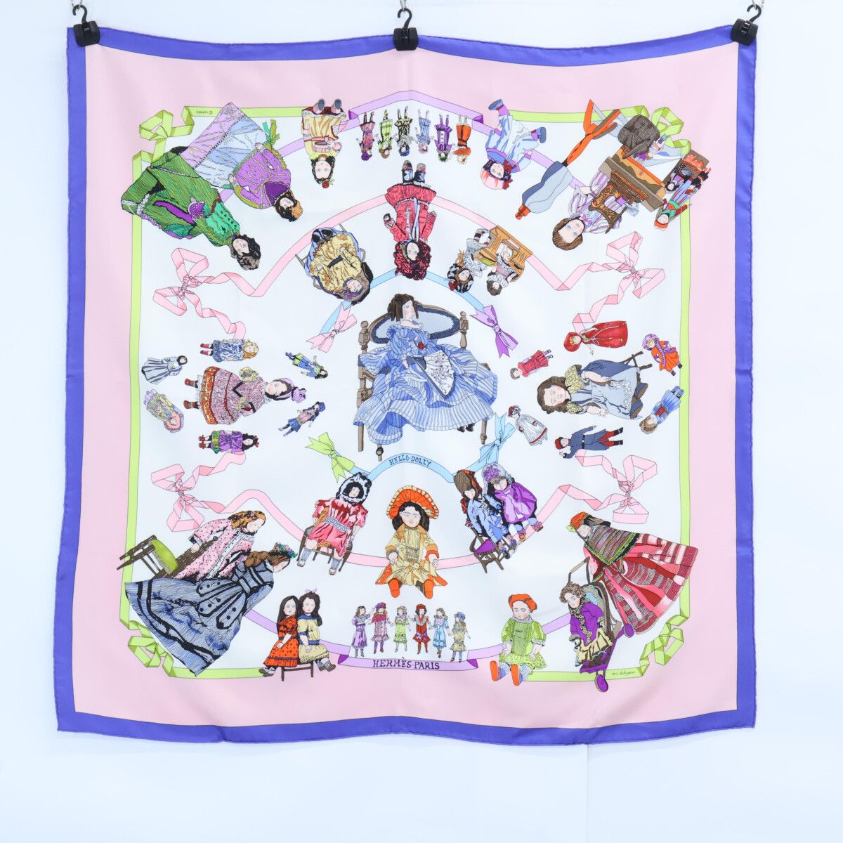 HERMES エルメス HELLO DOLLY ハロードリー シルク