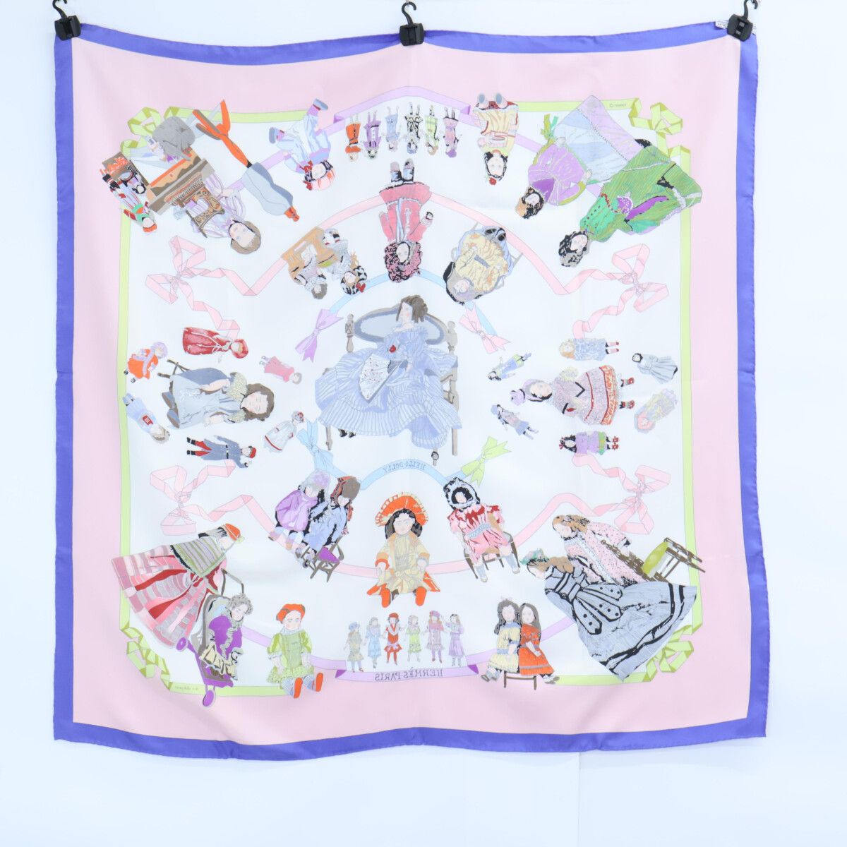 HERMES エルメス HELLO DOLLY ハロードリー シルク