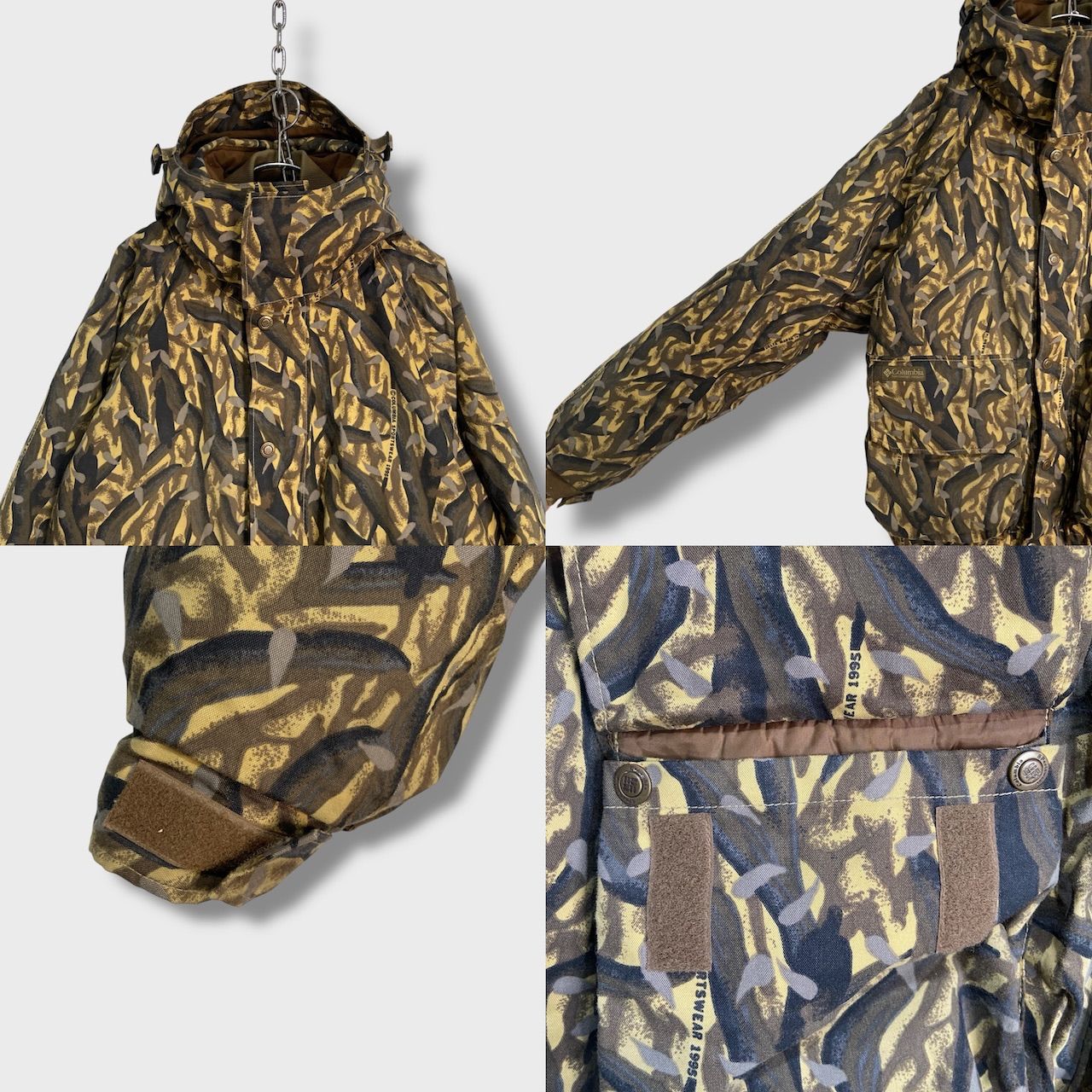 中綿ダウンハンティングパーカー デルタマーシュカモ