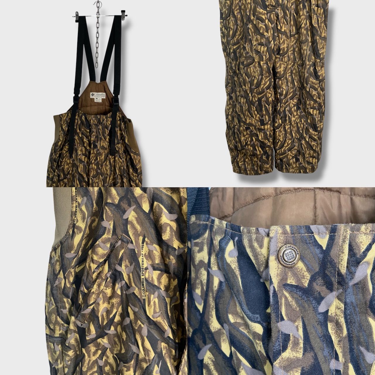 インナーダウン付き ハンティングオーバーオール