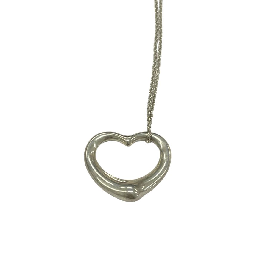 TIFFANY ネックレス オープンハート 特大