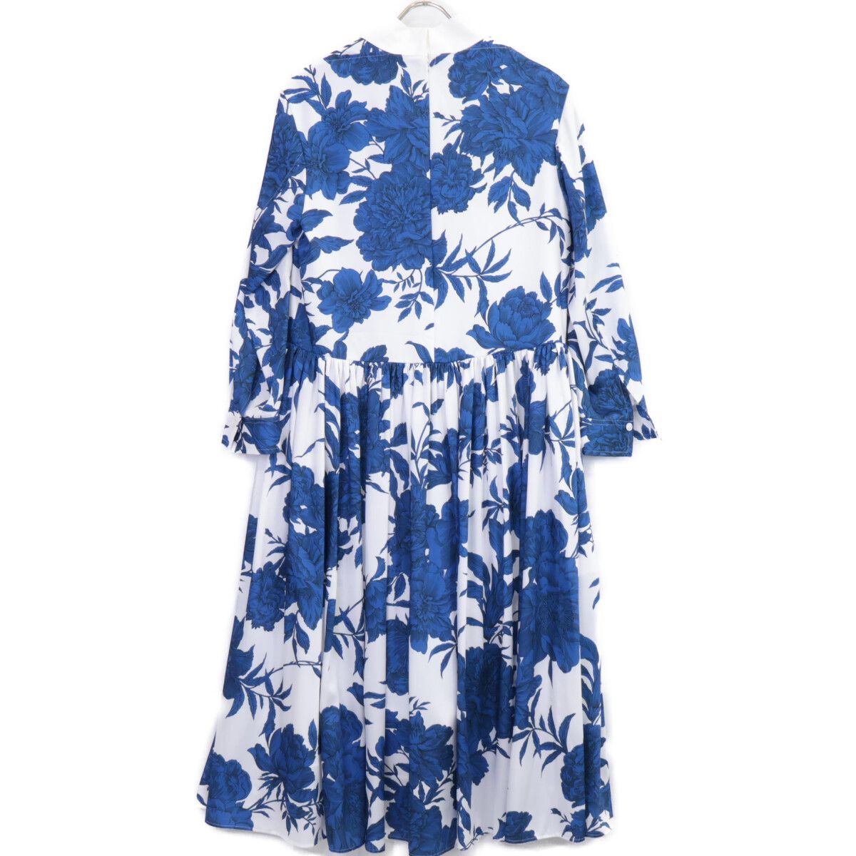 Loulou Willoughby ルルウィルビー 212410-14-180-05-020 RATTI フラワープリント 襟付 ロング 2